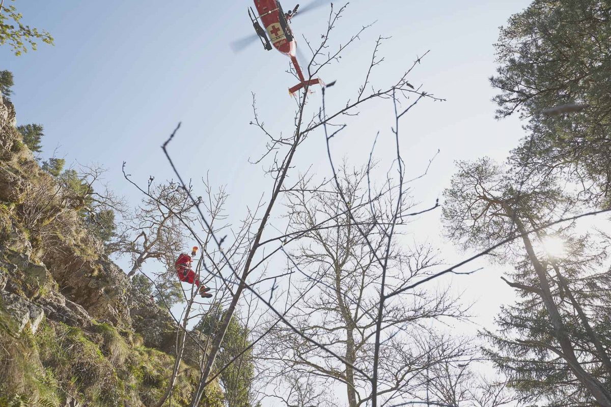 Die Bergwacht Schwarzwald im Einsatz