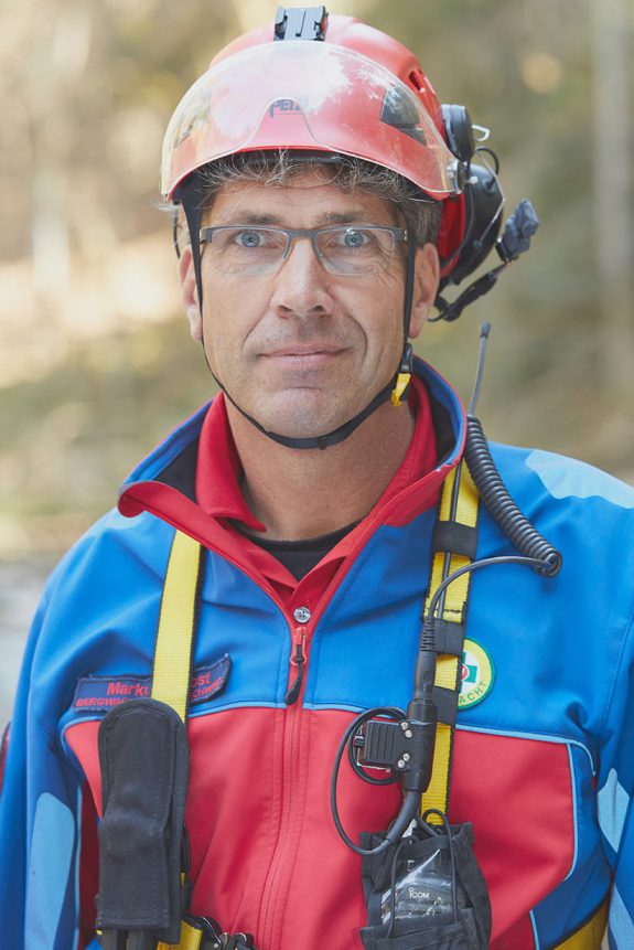 Der Bergretter der Bergwacht Schwarzwald