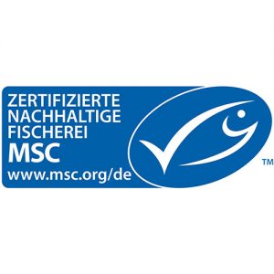 Gütesiegel MSC Nachhaltige Fischerei