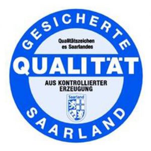 Gütesiegel gesichterte Qualität Saarland