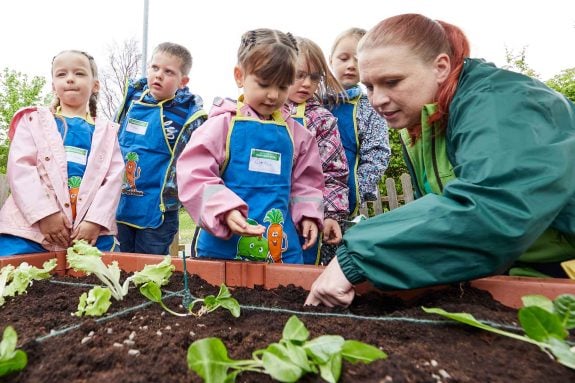 Gemüsebeete für Kids: kleine Gärtner ganz groß