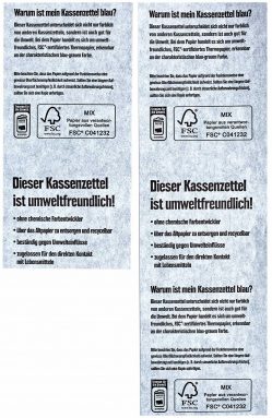 Blaue Kassenbons So Profitieren Umwelt Und Kunden Zukunftleben